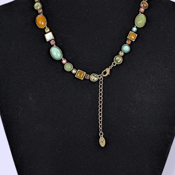 Bohemian Multi-Stone Necklace - Picture 4 of 6